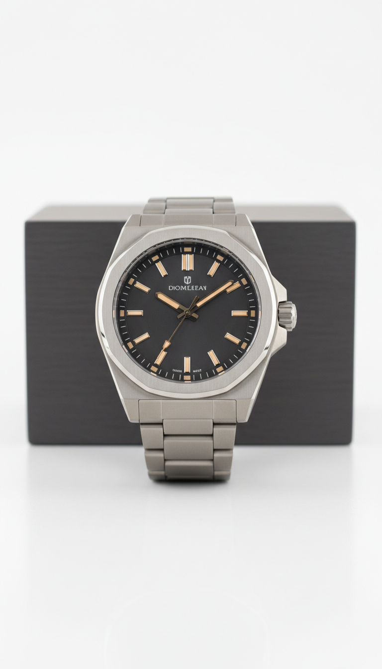 Titanium Analog Sport Watch